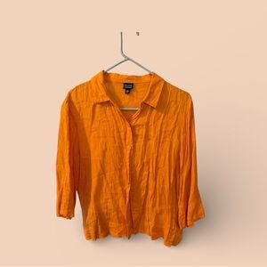 Daytrip unassuming Eileen Fisher feminine dainty shirt